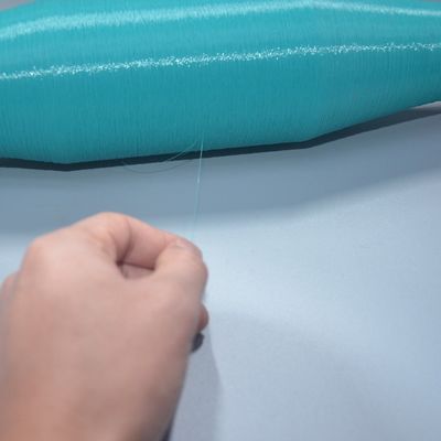 0.20 মিমি পিই মোনোফিলামেন্ট গার্ন ভাল রাসায়নিক প্রতিরোধের জন্য হাতের বুনন
