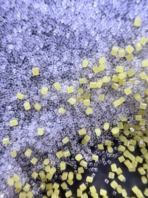 0.5*0.5MM প্লাস্টিক অ্যাব্রাসিভ ব্লাস্টিং মিডিয়া সবুজ নাইলন গোলাকার