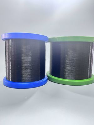 গরম সঙ্কুচিত স্লিভ টিউব কালো পিই Monofilament গার্ন nonirradiation পিই গার্ন