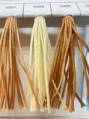 পিভিসি স্টার্লিং লেপযুক্ত গার্ন কাস্টমাইজ লেপ উপকরণ মোমযুক্ত থ্রেড