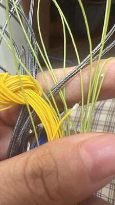 পলিয়েস্টার লেপযুক্ত গার্ন পিভিসি স্টার্লিং গার্ন সেলাই ওয়াকসড থ্রেড