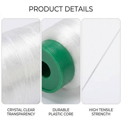 0.10mm 0.12mm 0.14mm 0.15mm 0.16mm 0.18mm 0.20mm Polyamide Monofilament Yarn Polyamide Mono Yarn for Embroidery Device